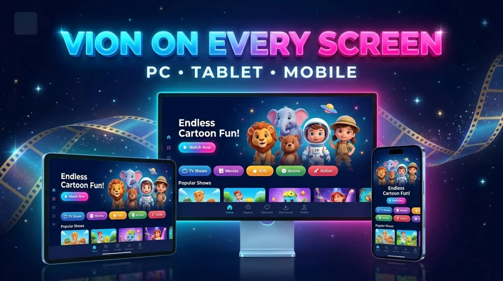 Vion App on every screen